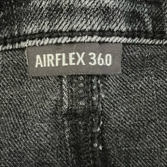 American Eagle Men’s AirFlex 360 Black Distressed Jeans Size 30x32 - Picture 14 of 14